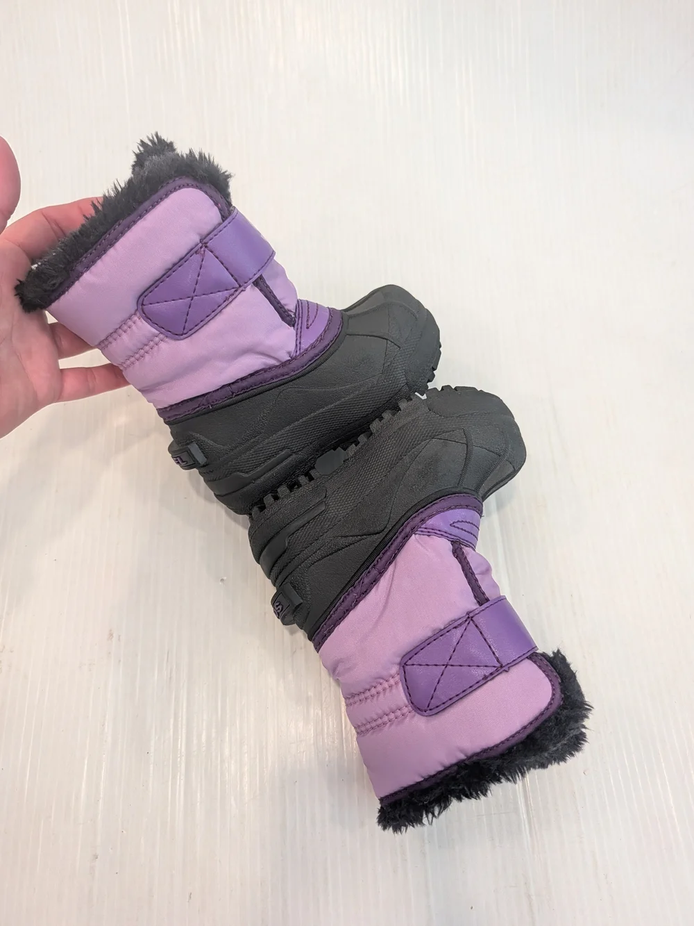 SOREL Toddler Girls Purple Winter Snow Boots Size 6